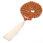 Meditation Rudraksha Mala White