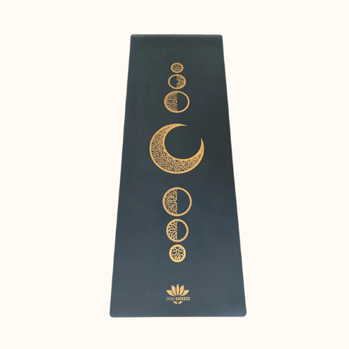 Luna Mat Black and Gold